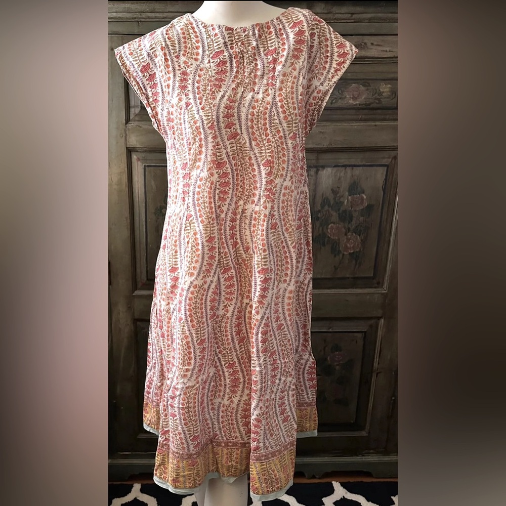 ANOKHI 2014 Cotton Block Print Dress Tunic Kurta Flaw.
